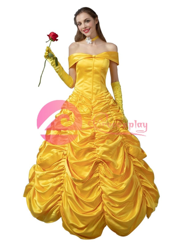 ディズニー ( Disney )　美女と野獣 ( Beauty and the Beast )　ベル ( Belle ) ダンスドレス Ver　 コスチューム　mp002019