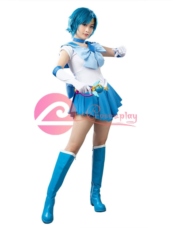 水野亜美 / セーラーマーキュリー コスプレ衣装 美少女戦士セーラームーン コスプレ通販・Procosplay - mp000571 -  ProCosplay