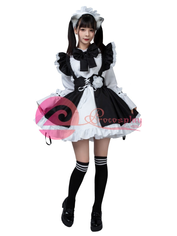 メイド服コーディネート 白黒メイド服 コスプレ通販・Procosplay