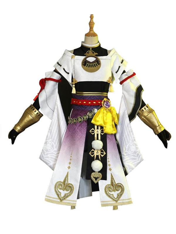 九条 裟羅 ( くじょう さら ) 柄入り衣装 Ver コスプレ衣装 原神 コスプレ通販・Procosplay - C00656 -  ProCosplay