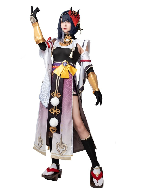 原神 げんしん 九条裟羅 くじょうさら コスプレ衣装 - コスプレ衣装